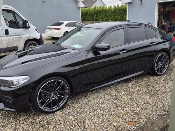 BMW 5-Series Saloon, Diesel, 2017, Black