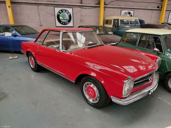 Mercedes-Benz SL-Class Convertible, Petrol, 1967, Red