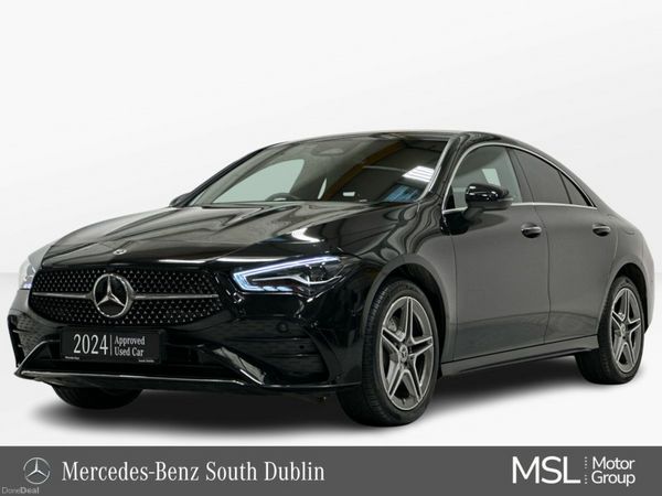Mercedes-Benz CLA Coupe, Petrol Plug-in Hybrid, 2024, Black