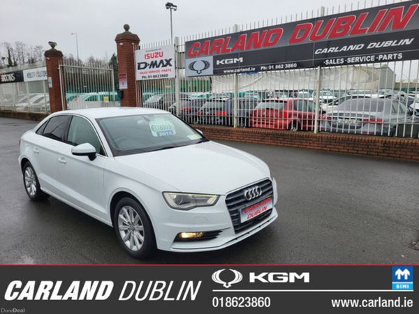 Audi A3 Saloon, Petrol, 2015, White