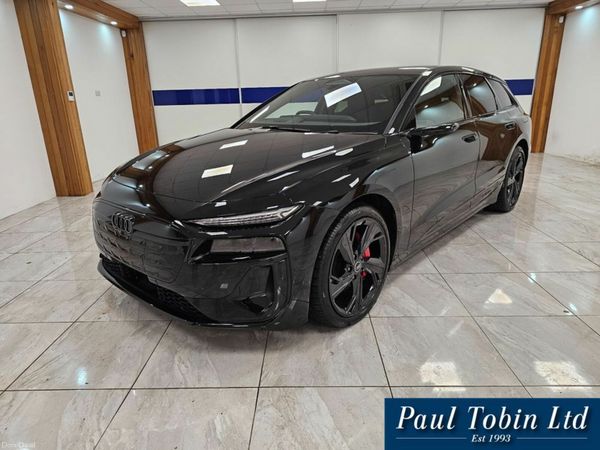 Audi A6 Estate, Electric, 2025, Black