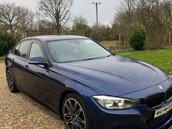 BMW 3-Series Saloon, Diesel, 2016, Blue