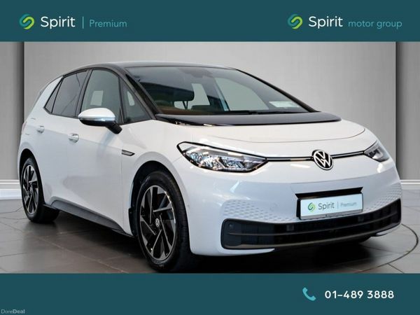 Volkswagen ID.3 Hatchback, Electric, 2023, White