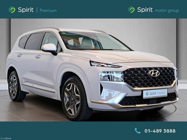 Hyundai Santa Fe SUV, Petrol Plug-in Hybrid, 2021, White