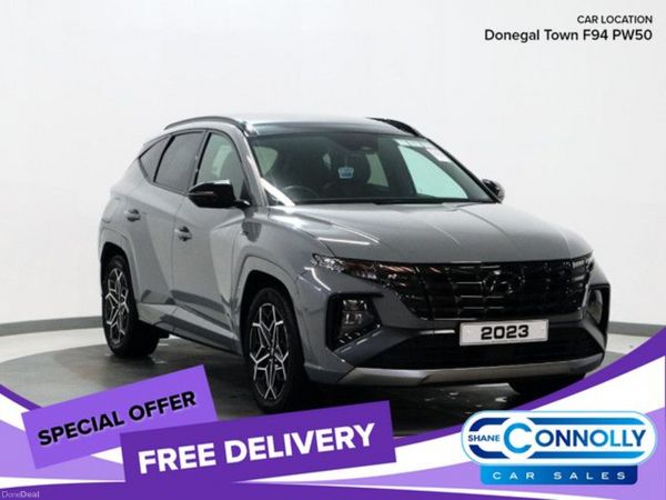 Hyundai Tucson SUV, Petrol Hybrid, 2023, Grey