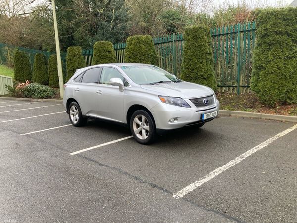 Lexus RX SUV, Petrol Hybrid, 2013, Silver