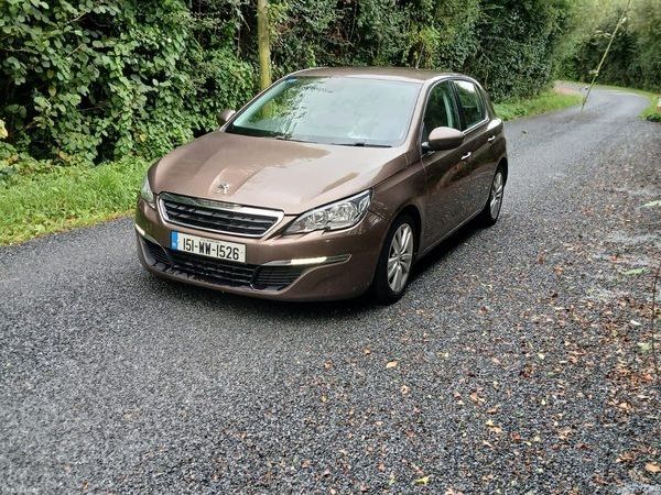 Peugeot 308 Hatchback, Diesel, 2015, Brown