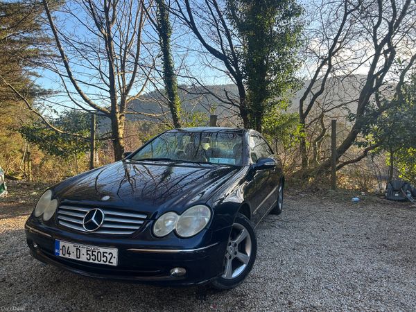 Mercedes-Benz CLK Coupe, Petrol, 2004, Blue