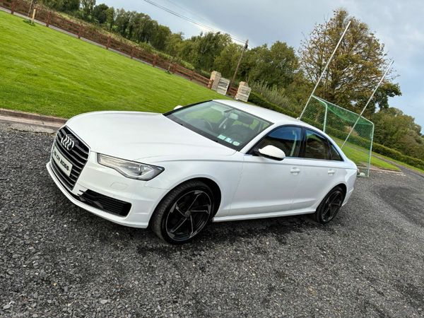 Audi A6 Saloon, Diesel, 2015, White