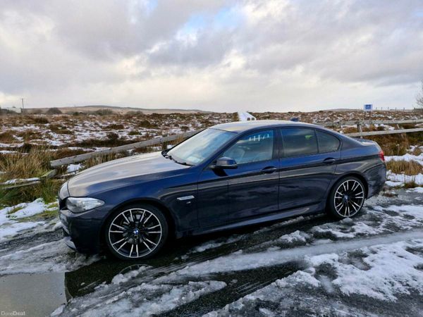 BMW 5-Series Saloon, Diesel, 2014, Black