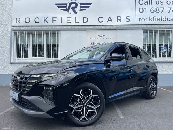 Hyundai Tucson SUV, Petrol Plug-in Hybrid, 2024, Black