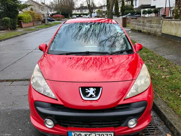 Peugeot 207 Hatchback, Diesel, 2009, Red