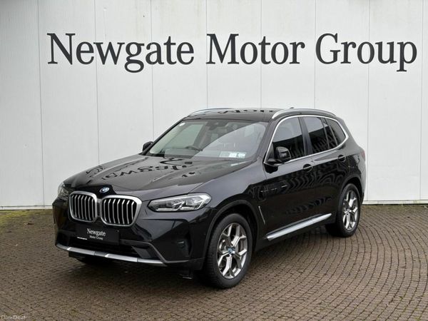 BMW X3 Estate, Petrol Plug-in Hybrid, 2023, Black
