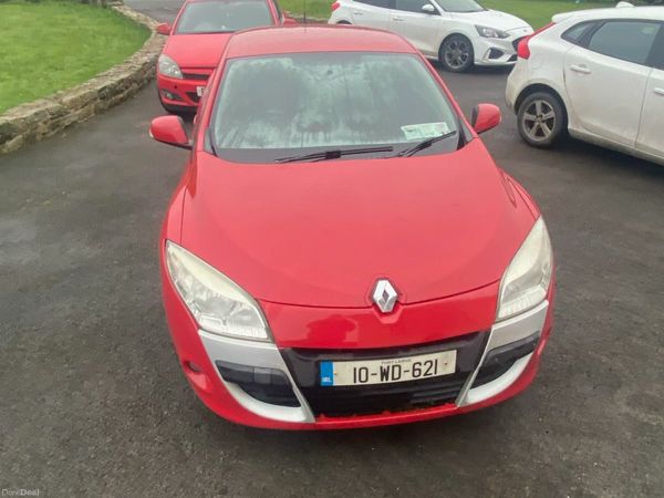 Renault Megane Coupe, Diesel, 2010, Red
