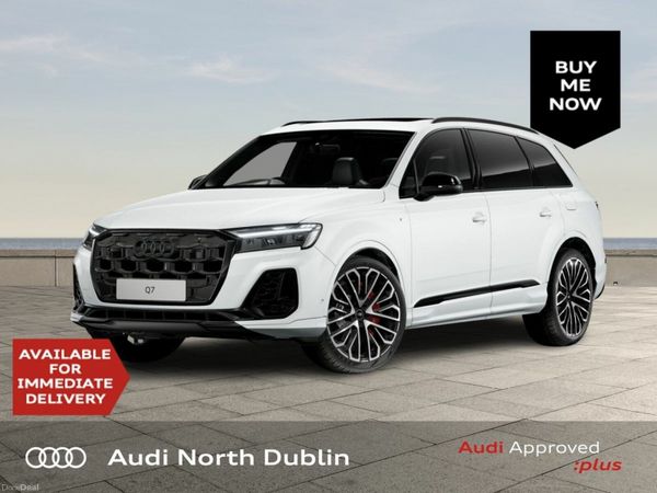 Audi Q7 SUV, Petrol Plug-in Hybrid, 2026, White