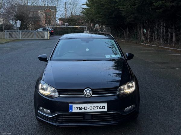 Volkswagen Polo Hatchback, Petrol, 2017, Black