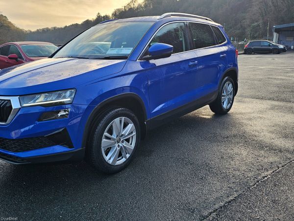Skoda Karoq Estate/Jeep, Petrol, 2024, Blue