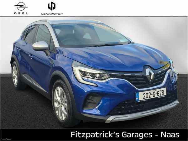 Renault Captur Hatchback, Petrol, 2020, Blue