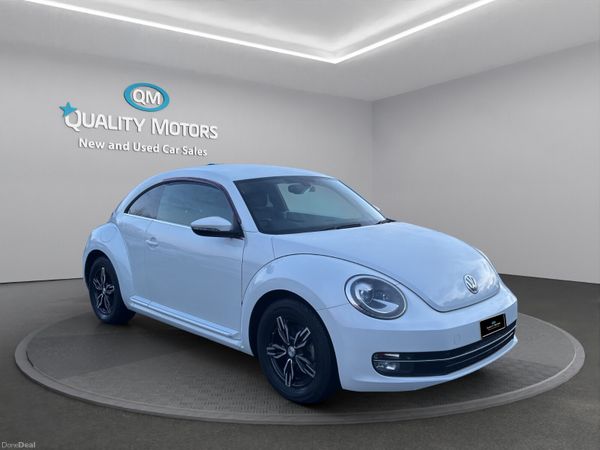 Volkswagen Beetle Hatchback, Petrol, 2015, White