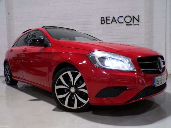 Mercedes-Benz A-Class Hatchback, Petrol, 2015, Red