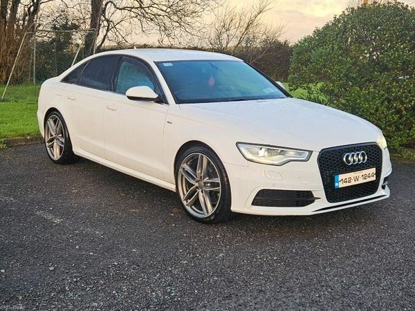 Audi A6 Saloon, Diesel, 2014, White