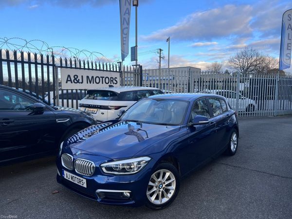 BMW 1-Series Hatchback, Petrol, 2015, Blue
