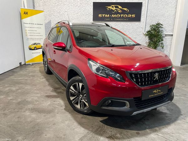 Peugeot 2008 Estate, Petrol, 2017, Red