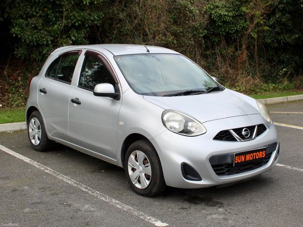 Nissan March Hatchback, Petrol, 2014, Silver