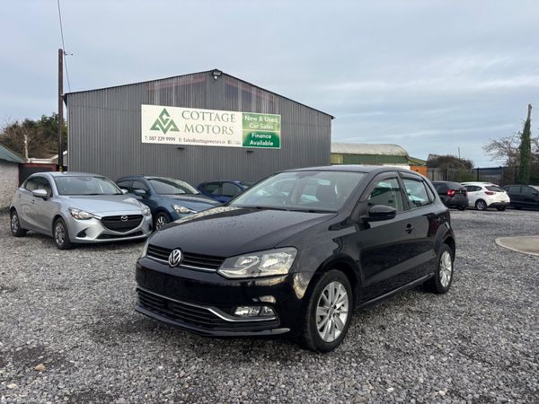 Volkswagen Polo Hatchback, Petrol, 2015, Black