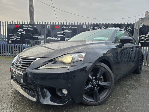 Lexus IS Saloon, Petrol Hybrid, 2014, Black