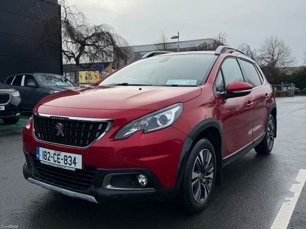 Peugeot 2008 Estate, Petrol, 2018, Red