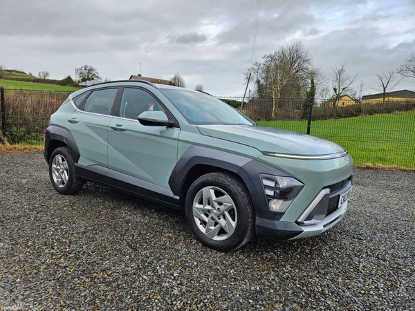 Hyundai KONA Hatchback, Petrol Hybrid, 2024, Green