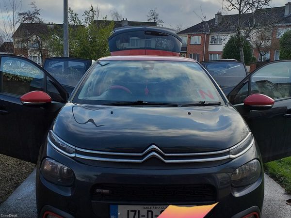 Citroen C3 Hatchback, Petrol, 2017, Black