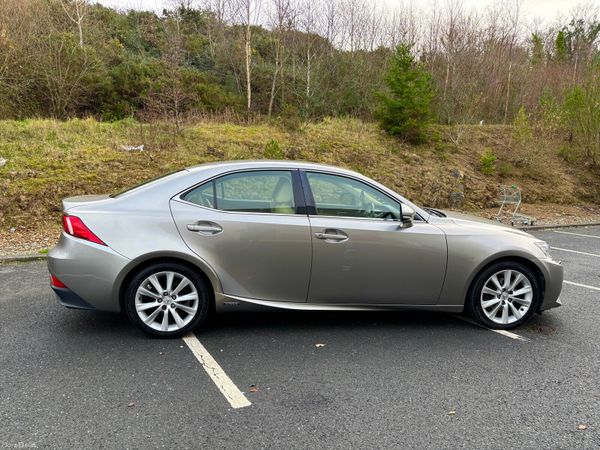 Lexus IS Saloon, Petrol Hybrid, 2014, Silver