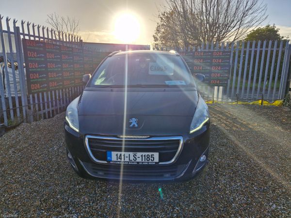 Peugeot 5008 MPV, Diesel, 2014, Black