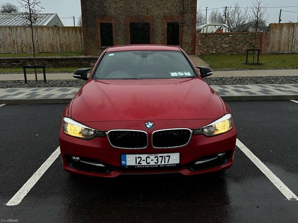 BMW 3-Series Saloon, Diesel, 2012, Red
