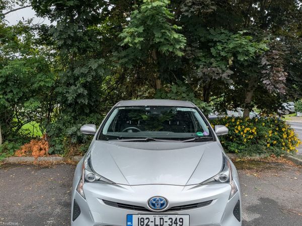 Toyota Prius Hatchback, Petrol Hybrid, 2018, Silver