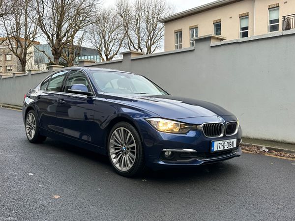 BMW 3-Series Saloon, Diesel, 2017, Blue