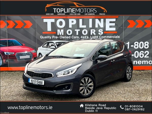 Kia Ceed Hatchback, Diesel, 2015, Silver