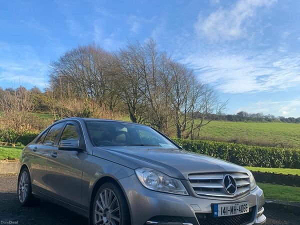 Mercedes-Benz C-Class Saloon, Diesel, 2014, Silver