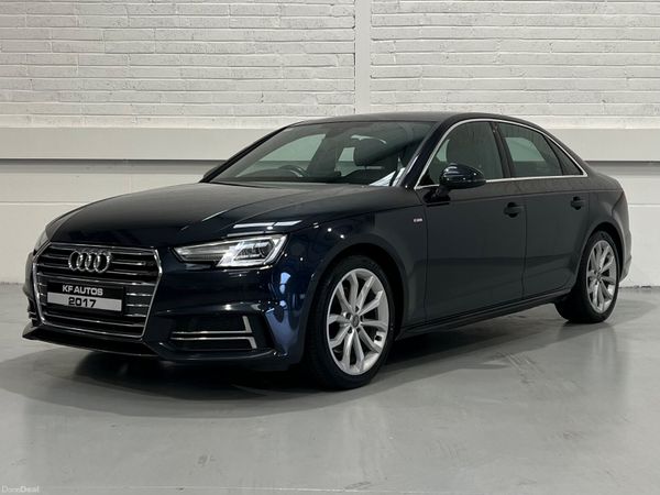 Audi A4 Saloon, Diesel, 2017, Blue