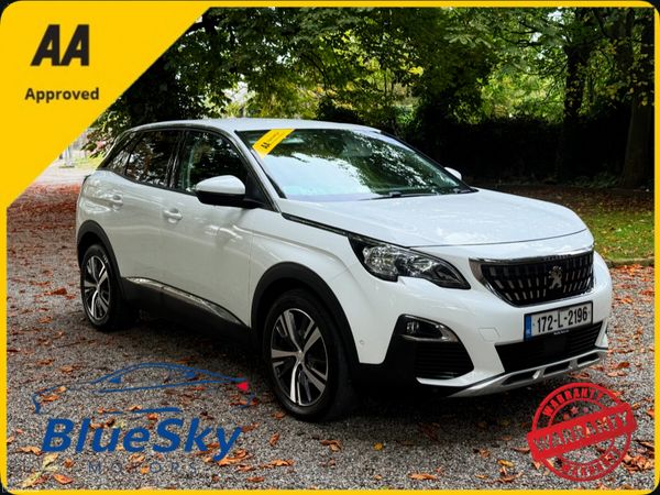 Peugeot 3008 SUV, Petrol, 2017, White
