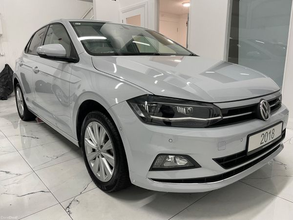 Volkswagen Polo Hatchback, Petrol, 2018, White