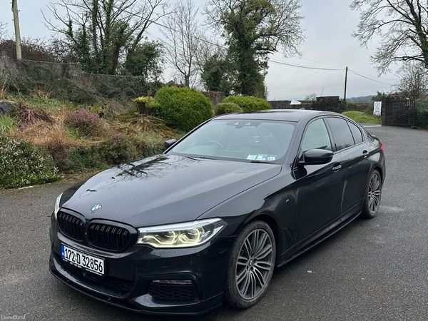 BMW 5-Series Saloon, Diesel, 2017, Black