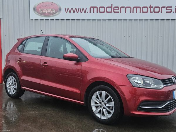 Volkswagen Polo Hatchback, Petrol, 2015, Red