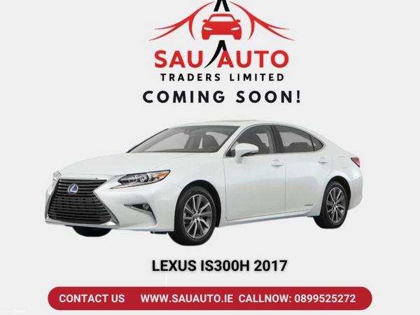 Lexus IS Saloon, Petrol Hybrid, 2017, White
