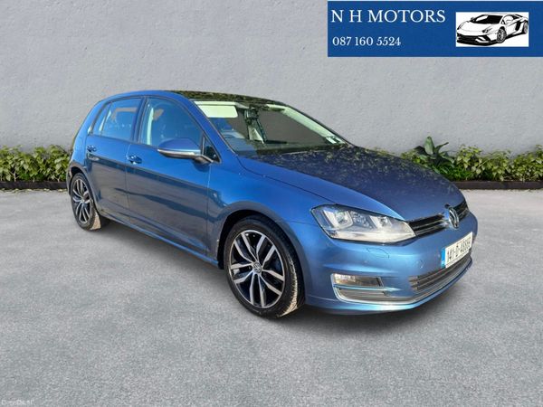 Volkswagen Golf Hatchback, Petrol, 2014, Blue