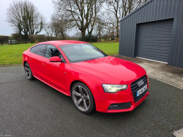 Audi A5 Hatchback, Diesel, 2013, Red