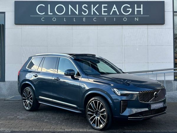 Volvo XC90 Estate, Petrol Plug-in Hybrid, 2025, Blue