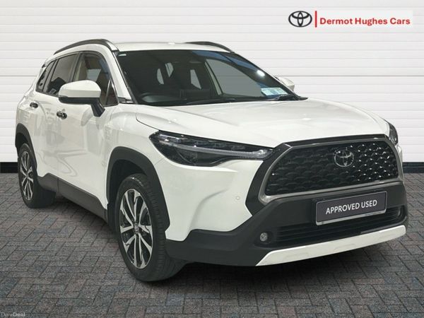 Toyota Corolla Cross Hatchback, Petrol Hybrid, 2025, White